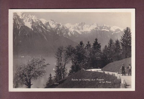 Route entre CHAMBY et LES AVANTS