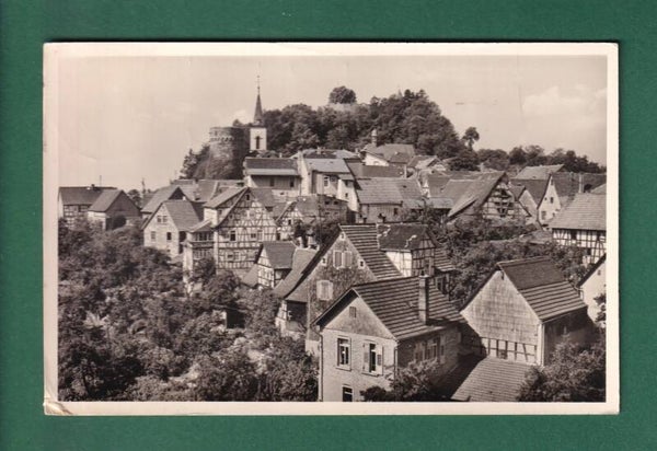 LINDENFELS - Blick vom Terrassenkaffee - 1953