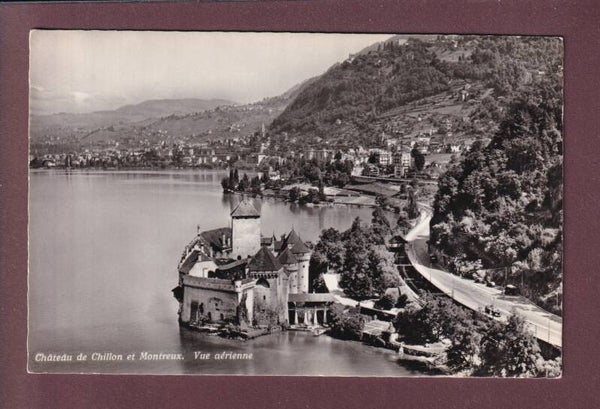 CHILLON et Montreux - Vue aérienne