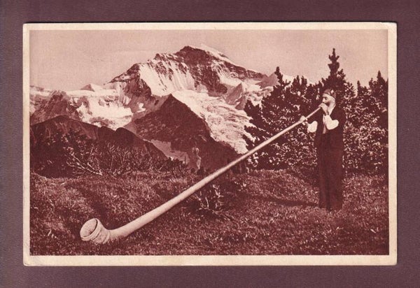 ALPHORNBLÄSER - JUNGFRAU - 1949