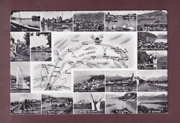 LAC LEMAN - 19 images - 1962