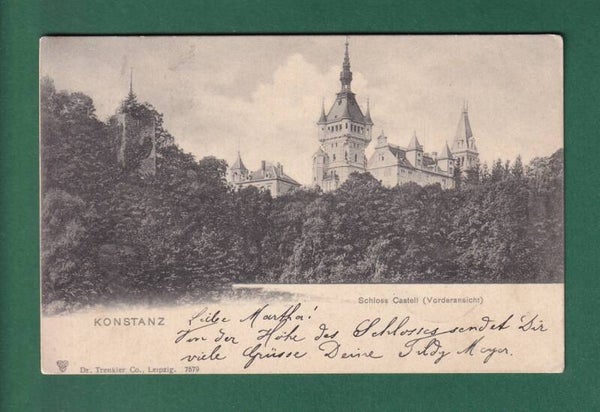 KONSTANZ - Schloss Castell - 1902