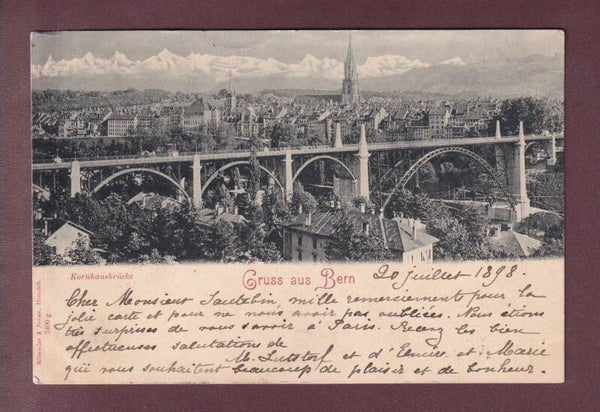 Gruss aus BERN - 1898