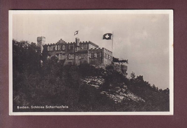 BADEN - Schloss Schartenfels - 1925
