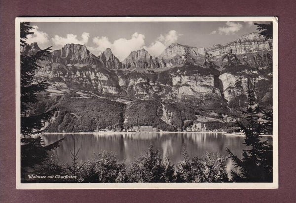 WALENSEE - Churfirsten - 1934 Feldpost