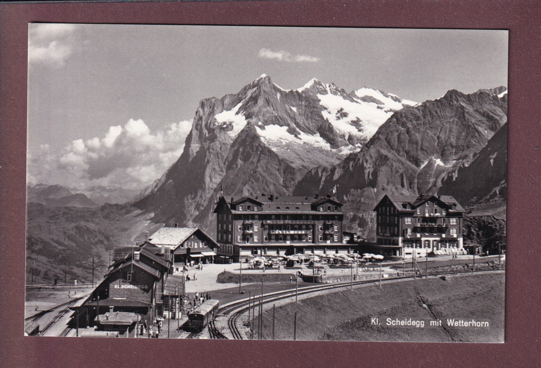 KLEINE SCHEIDEGG - Bahn - Wetterhorn