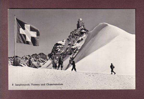 JUNGFRAUJOCH - Plateau und Observatorium