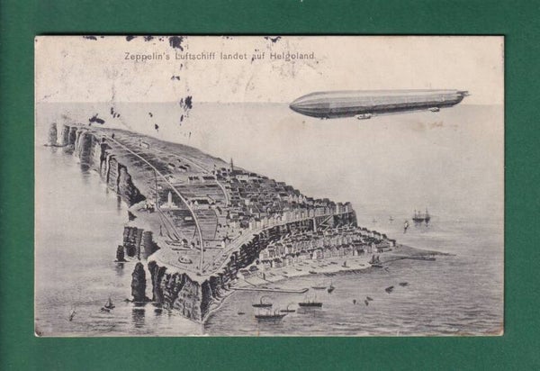 HELGOLAND - Zeppelin Luftschiff - 1923