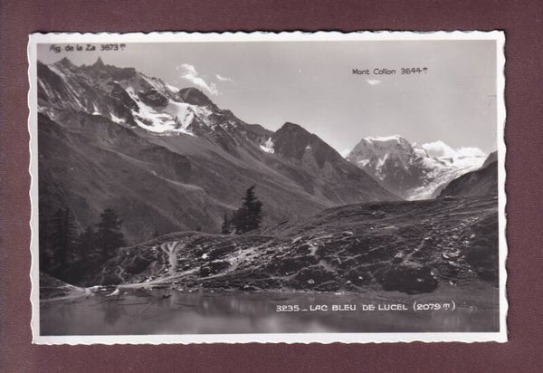 Lac Bleu de LUCEL - Mont Collon