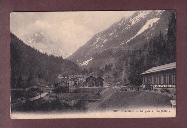 CHATELARD - Gare et Hôtels