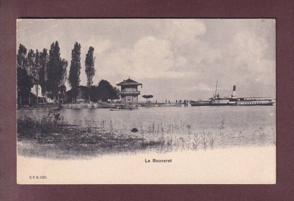 BOUVERET - Bateau CGN AIGLE - CPN // pli d'angle //