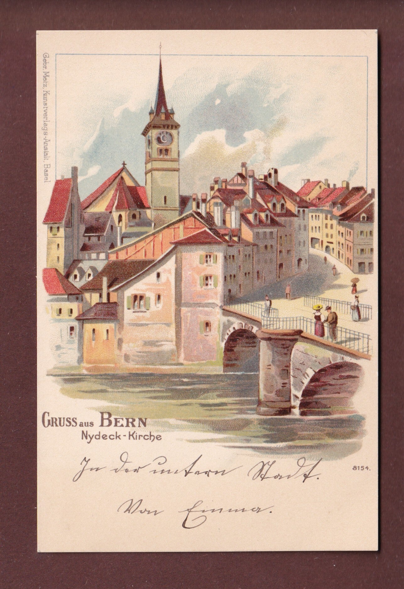 Gruss aus BERN - Nydeck-Kirche