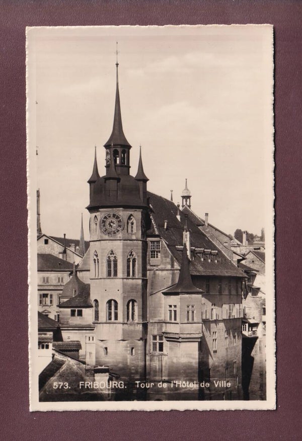 FRIBOURG - Tour de l'Hôtel de Ville
