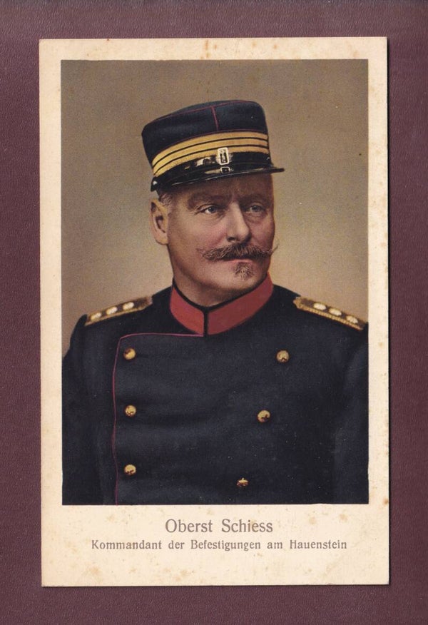 MILITÄR - Oberst SCHIESS