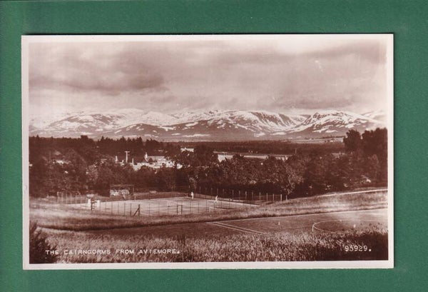 The CAIRNGORMS from AVIEMORE