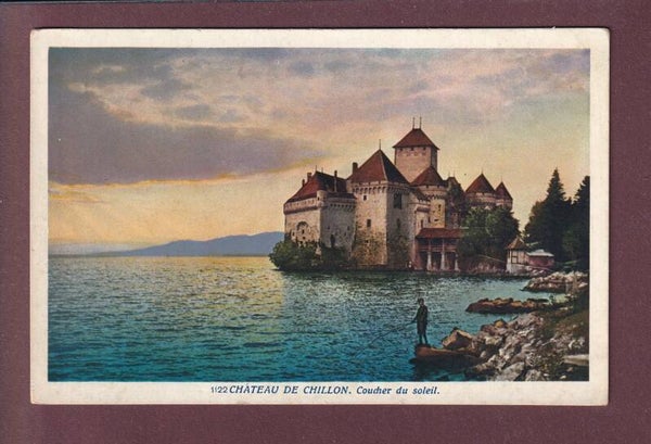Château de CHILLON - Pêcheur