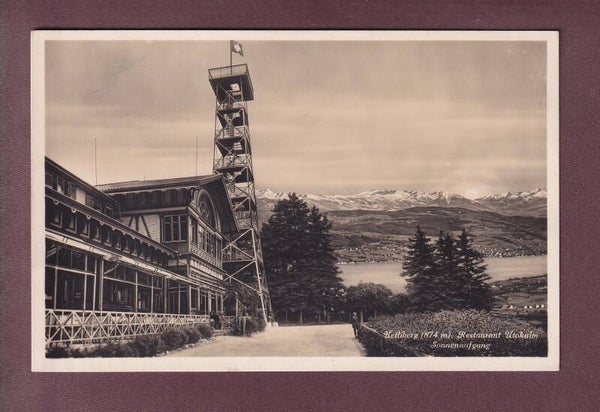 UETLIBERG - Restaurant Utokulm - 1929