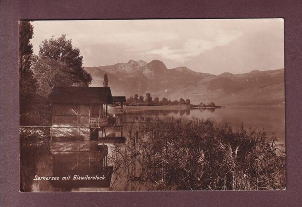 SARNERSEE mit Giswilerstock - 1924