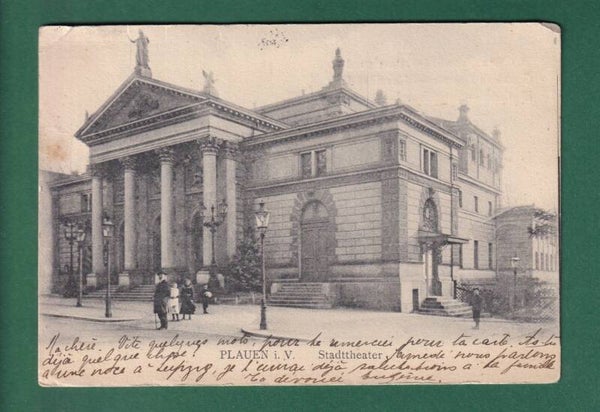 PLAUEN - Stadttheater - 1904