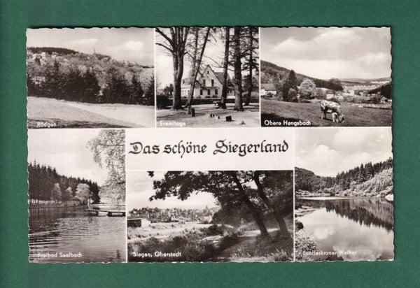 SIEGERLAND - 6 Bilder - 1958