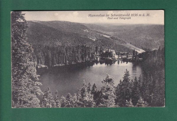 MUMMELSEE - Post und Telegraph - 1934