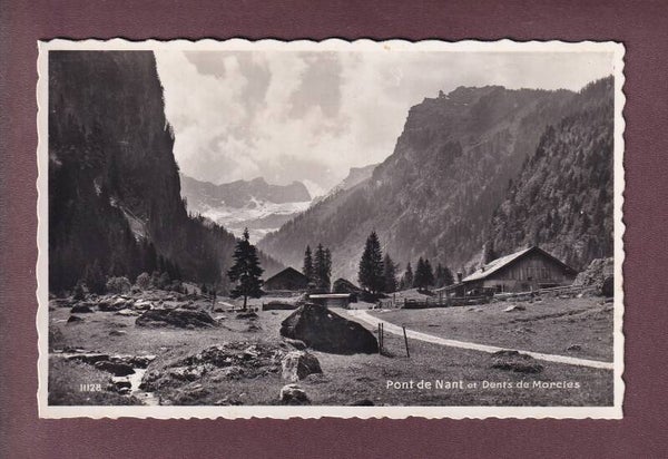 PONT DE NANT - Dents de Morcles - 1943