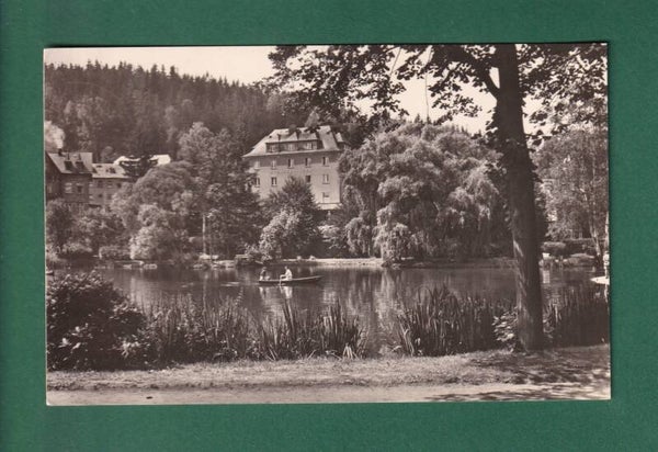 BAD ELSTER - Gondelteich und Goldener Anker - 1968