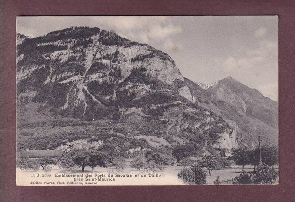SAVATAN et Dailly - Les Forts - 1910 Feldpost
