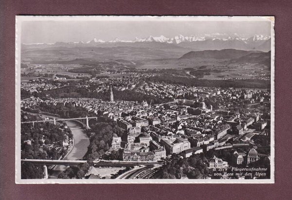 BERN - Fliegeraufnahme - 1945