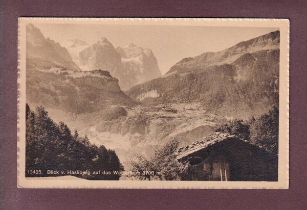 HASLIBERG - Wetterhorn - 1911