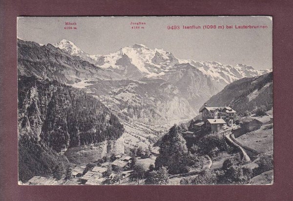 ISENFLUH bei Lauterbrunnen - 1910