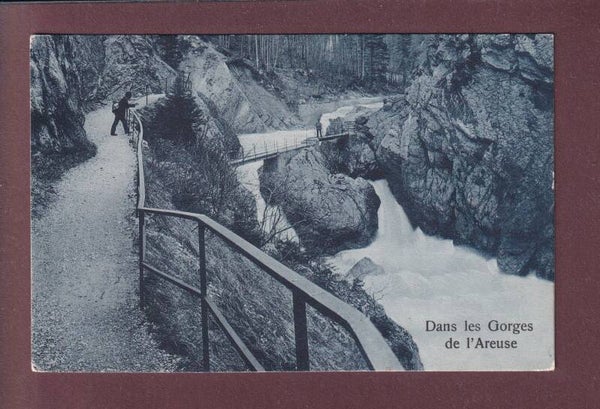 Dans les GORGES DE L'AREUSE