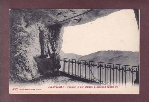 Jungfraubahn - STATION EIGERWAND - 1908