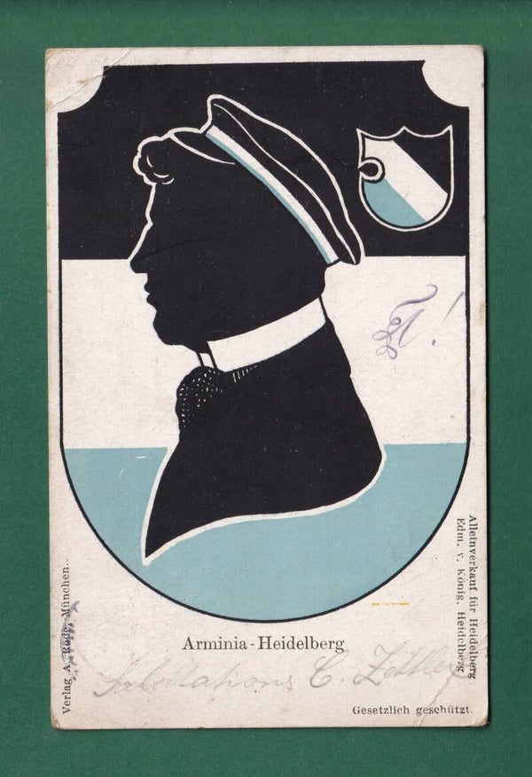 ARMINIA-HEIDELBERG - 1909 // Eckbüge //