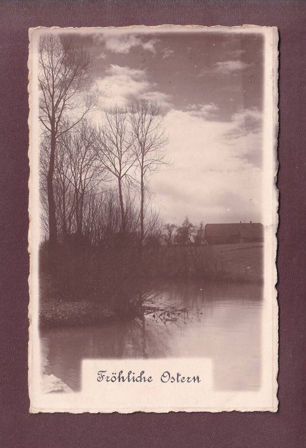 Foto - Fröhliche OSTERN - 1922 Stempel AARBURG