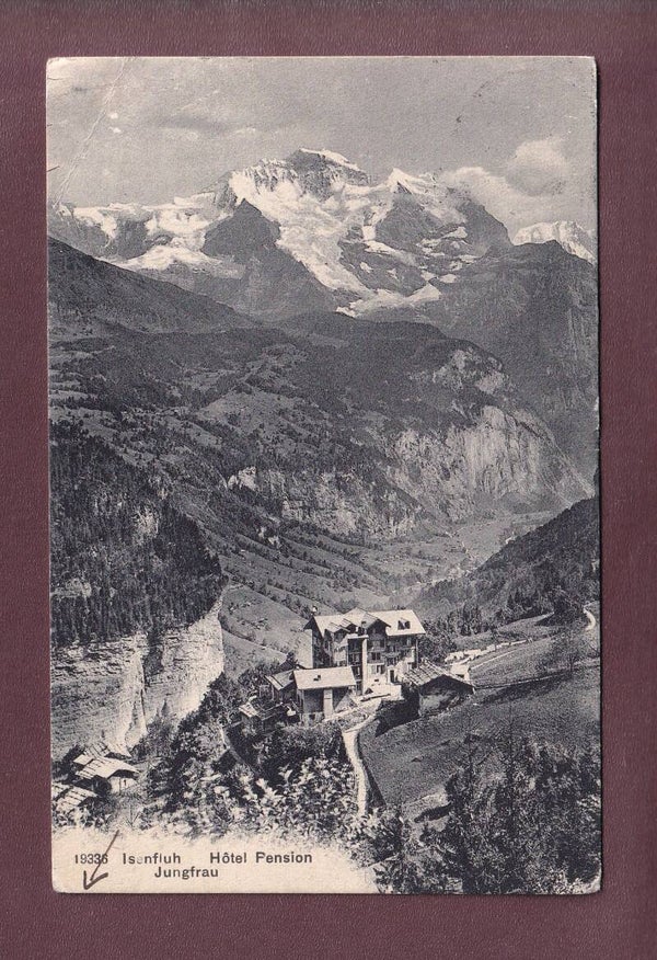 ISENFLUH bei Lauterbrunnen - Hotel - Jungfrau // Eckbug //