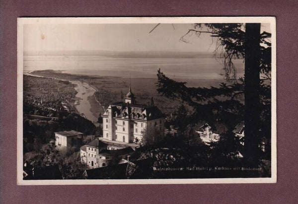 WALZENHAUSEN - Bad-Hotel - Kurhaus - Bodensee - 1936