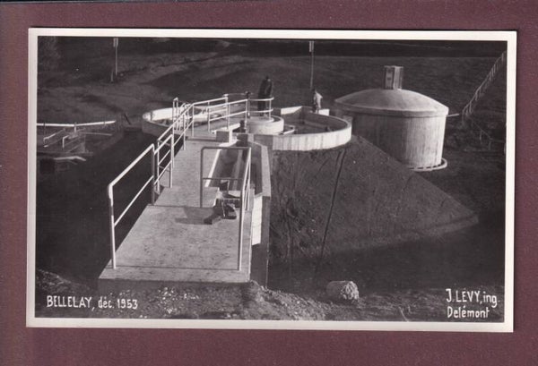 Photo - BELLELAY - Station d'épuration - 1953