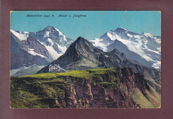 MÄNNLICHEN - Mönch - Jungfrau - 1914