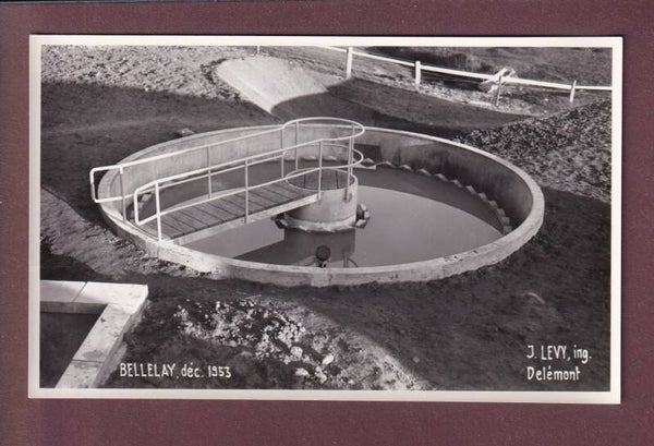 Photo - BELLELAY - Station d'épuration - 1953