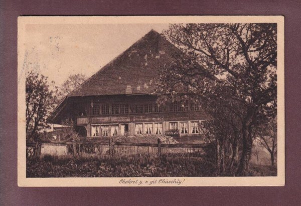 Trachselwald - Bund Junger STAUFFACHERINNEN Bern - 1923