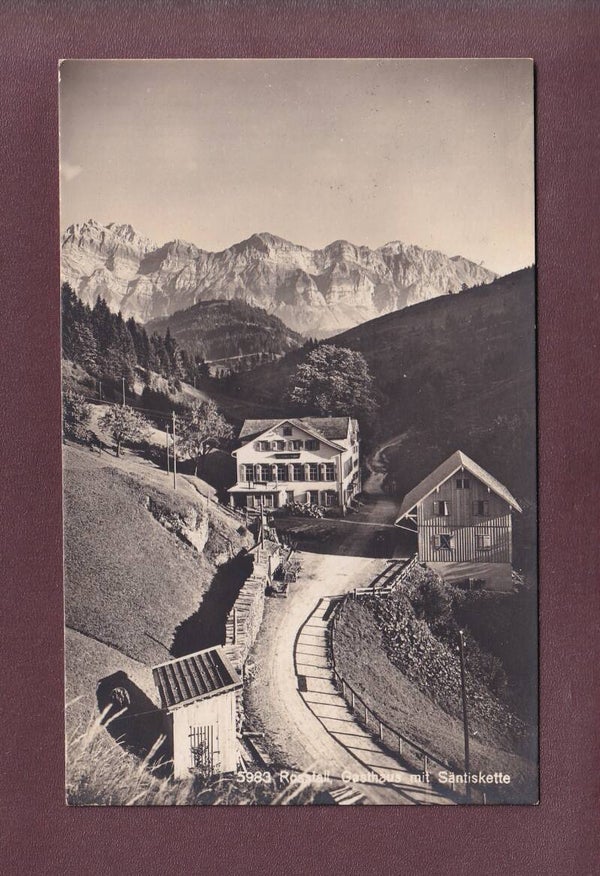 Urnäsch - Gasthaus ROSSFALL - Säntiskette