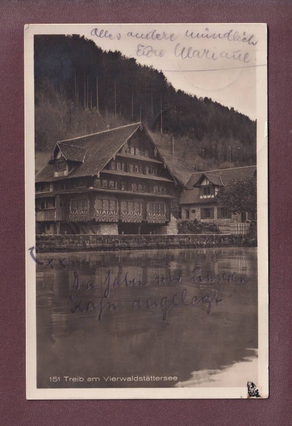 TREIB am Vierwaldstättersee - 1937