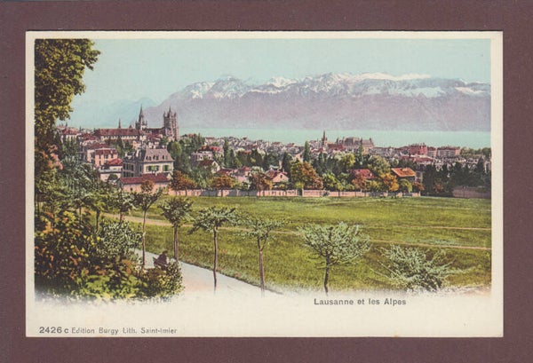 LAUSANNE et les Alpes