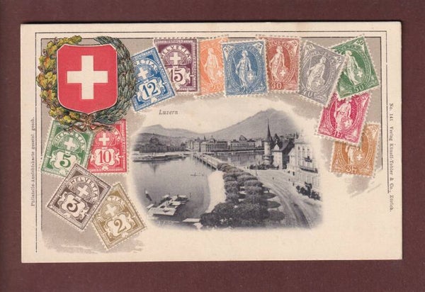 LUZERN - Briefmarken Präge