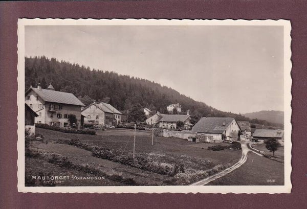 MAUBORGET sur Grandson - 1937