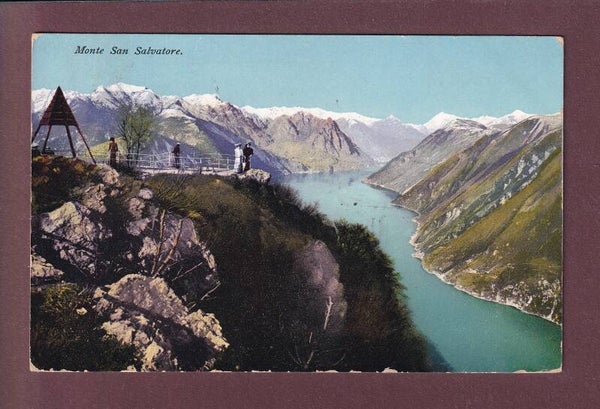 MONTE SAN SALVATORE - Gente - 1912