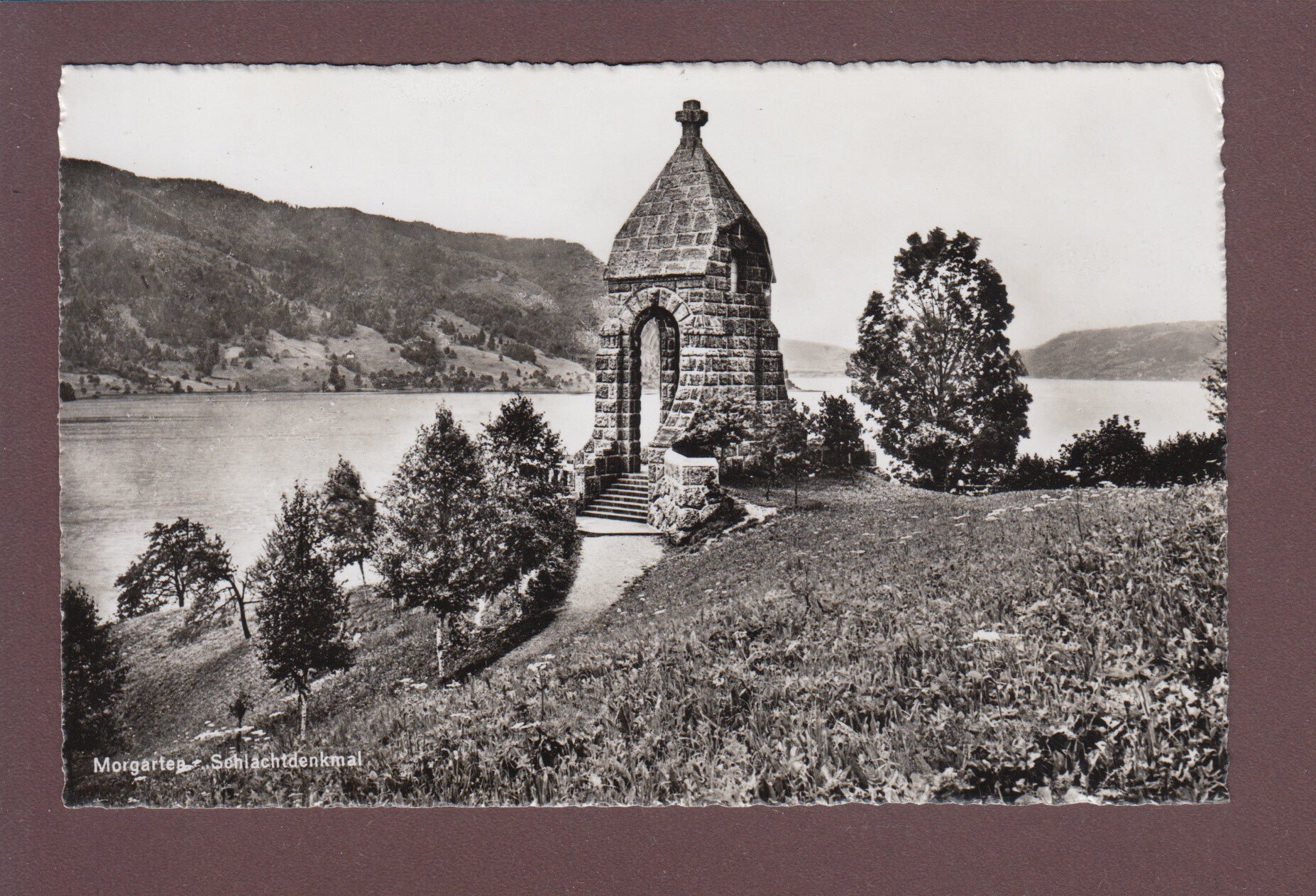 Aegerisee - MORGARTEN - Schlacht Denkmal - Feldpost
