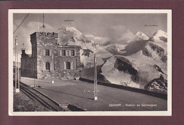 GORNERGRAT - Bahnhof - 1929