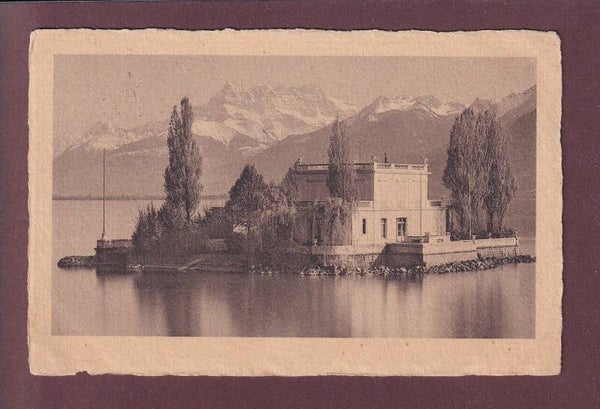 CLARENS - Île de SALAGNON - Dents du Midi - 1911